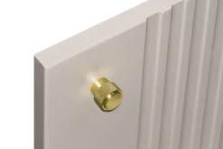 VESPER RTV 187 4D - cashmere mdf / cashmere / złote uchwyty / wisząca
