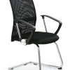 VIRE SKID fotel pracowniczy czarny1 sztuka