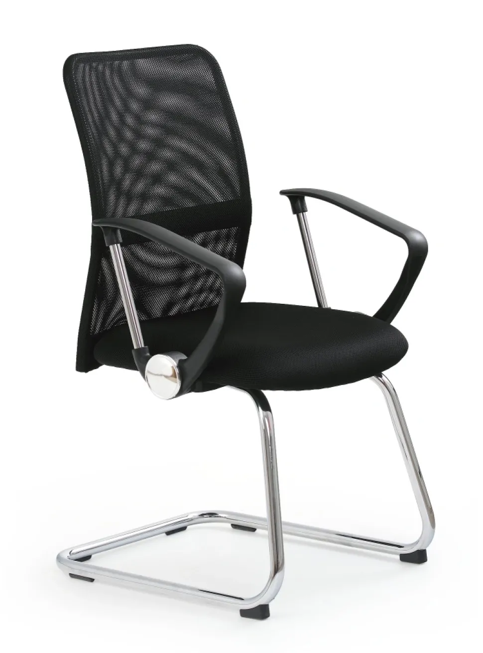 VIRE SKID fotel pracowniczy czarny1 sztuka