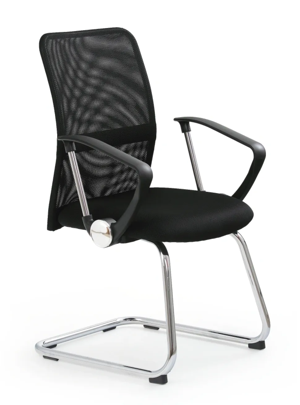 VIRE SKID fotel pracowniczy czarny1 sztuka