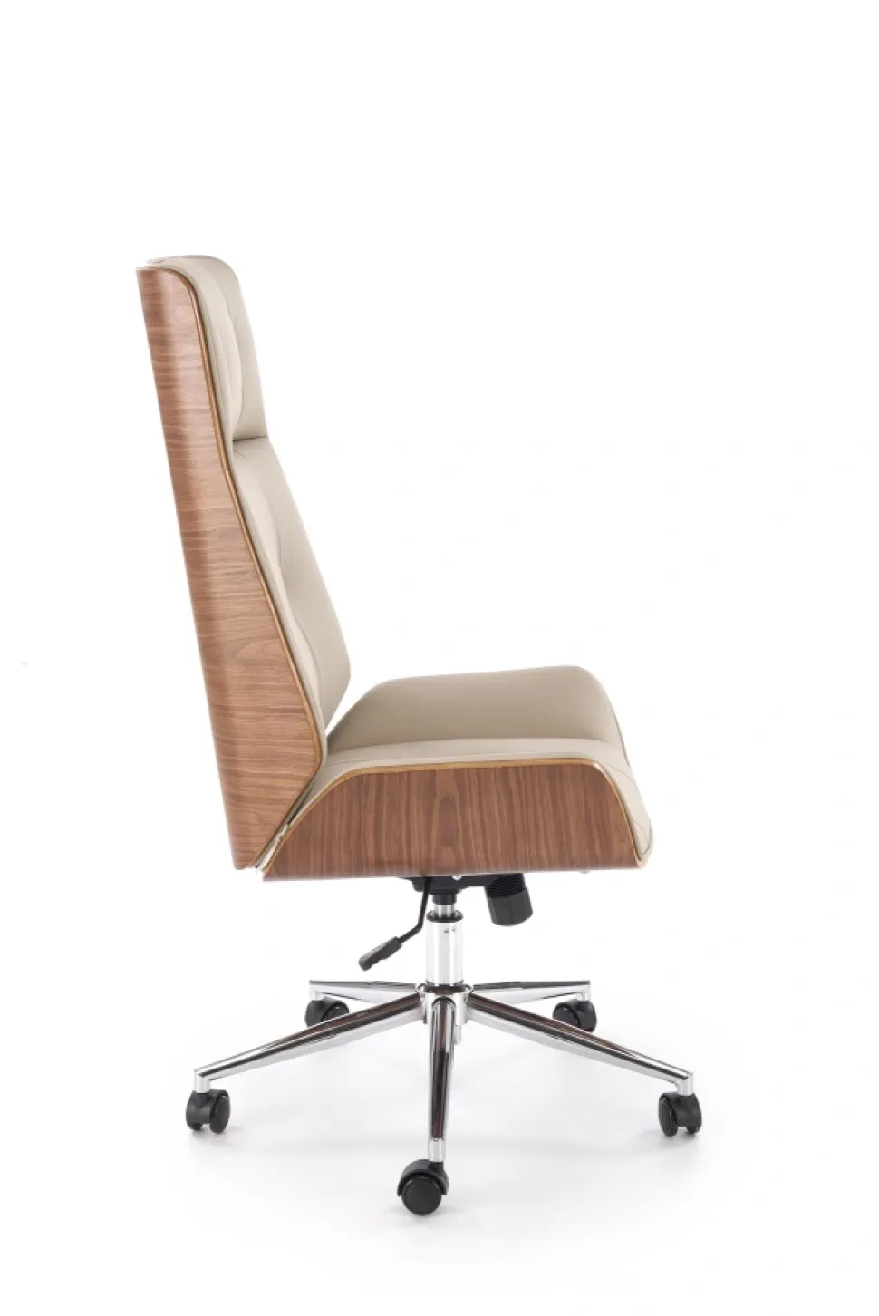 WEBSTER fotel gabinetowy orzechowy/beżowy1 sztuka