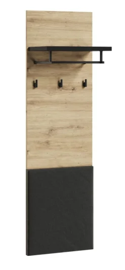 Wieszak do przedpokoju Lenart Quant QG-07 dąb artisan
