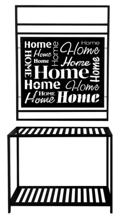 Wieszak loftowy 80-100/210cm metalowy Home na ubrania i dodatki w minimalistycznym stylu