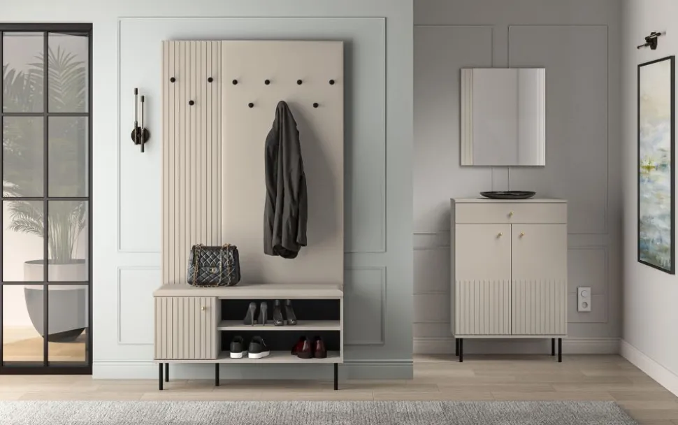 Wieszak z lamelami 3W Sophie 17