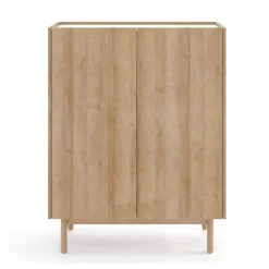 Wysoka komoda dwudrzwiowa Boho