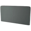 ZAGŁÓWEK TAPICEROWANY GRAFITOWY do półkotapczanu BED CONCEPT Lenart TKANINA ART 82630
