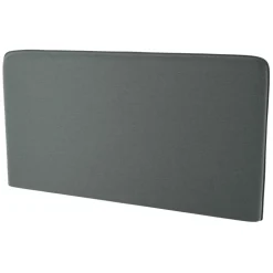 ZAGŁÓWEK TAPICEROWANY GRAFITOWY do półkotapczanu BED CONCEPT Lenart TKANINA ART 82630