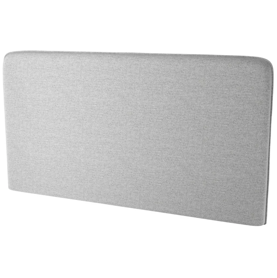 ZAGŁÓWEK TAPICEROWANY SZARY do półkotapczanu BED CONCEPT Lenart TKANINA ART 82626