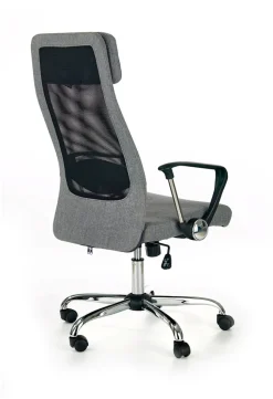 ZOOM fotel pracowniczy tkanina popielaty1 sztuka